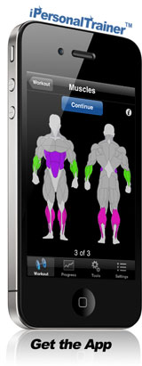 ipersonaltrainer - fitness workout iphone app
