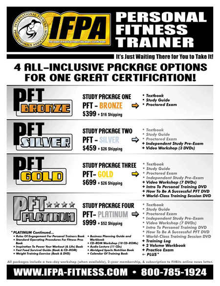 IFPA Personal Training Certifications